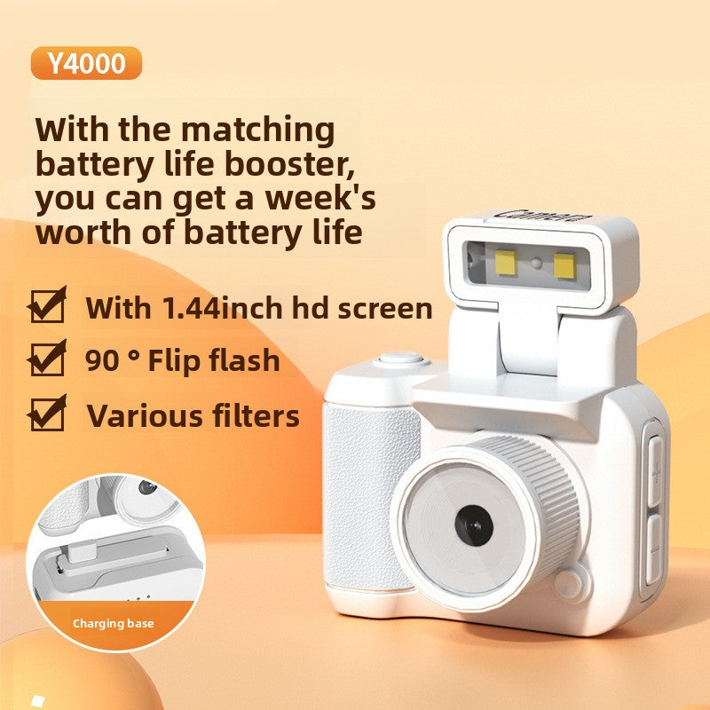 Y4000 MINI Small Camera Student Campus Portable Retro Filter Photo Video