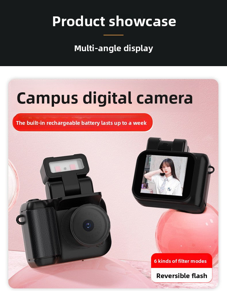 Y4000 MINI Small Camera Student Campus Portable Retro Filter Photo Video
