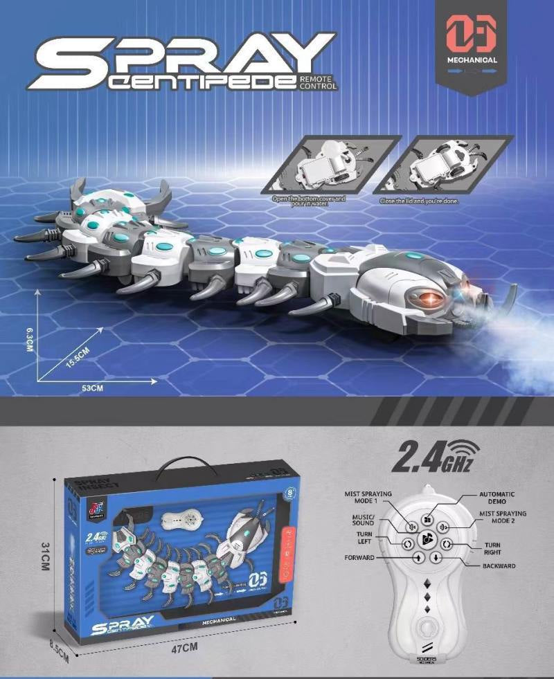 Remote Control Spray Spider Toy Bee Dragonfly Octopus Insect Toy Children's Toy