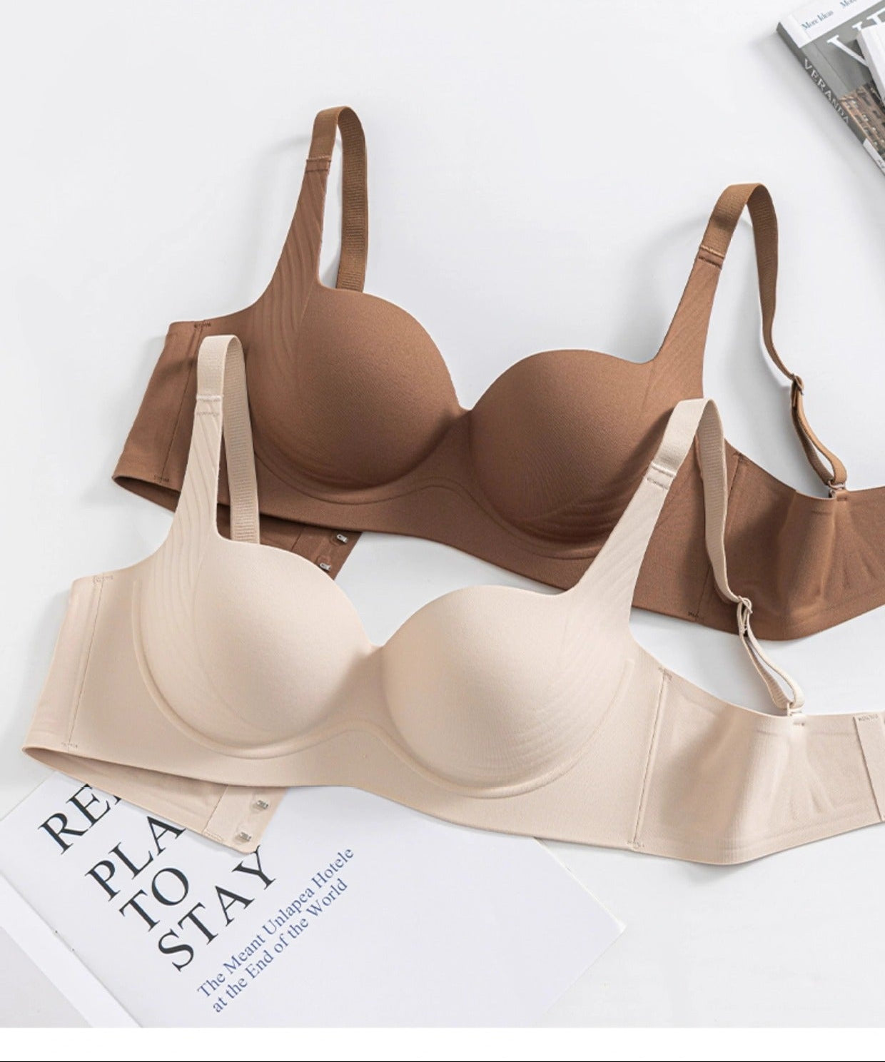 🎁🌈Lifting Bra for Women, Push-Up, Small Chest Enhancement, Side Breast Collection, Anti-Sagging, Lift-Up, Adjustable, Wireless, Seamless Bra