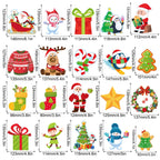 Christmas Party Decoration Set Merry Chrismas Decorate the bulletin board with Christmas wall stickers