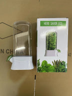 Herb and Vegetable Fresh-Keeping Box Anti-Pressure Eco-Friendly Fresh-Keeping Container Creative Cilantro Fresh-Keeping Cup
