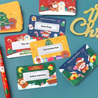 🎅🎄❄️ Christmas Scratch Cards Student Creative Handwritten Cards Friend Gifts Wish Cards Company Events Lucky Draw Scratch Cards🎁