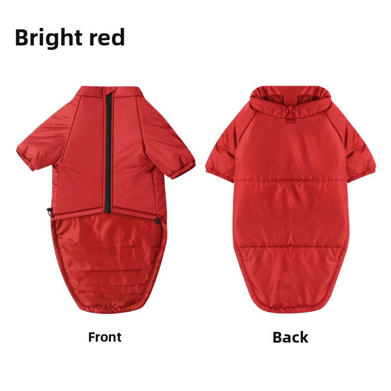 Pet Dog Cotton Coat Two-Legged  Cotton Clothes ﻿