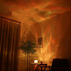 🌟🌟Ocean Wave Projector Light, 16-Color Luminorthe Cube Lamp & App Remote, 3D Holographic Water Ripple Romantic Ambient Lighting for Child's Room, Meditation Relaxation, Night Light