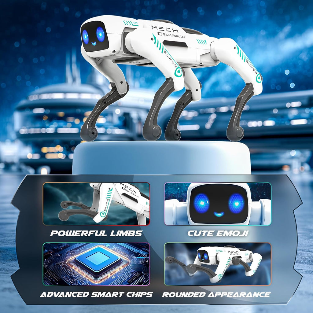 🌟 🌟Smart Robot Dog - Remote Control Robots Pets with APP Programming, Smart and Realistic Robotic Puppy, Interactive Actions and Perform Trick, Ideal Gifts for Kids Boys Adults