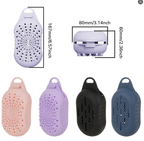 Soap Bag Foaming Net Soap Holder Hangable Soap Draining Soap Box Bath Cleaning Brush Particles