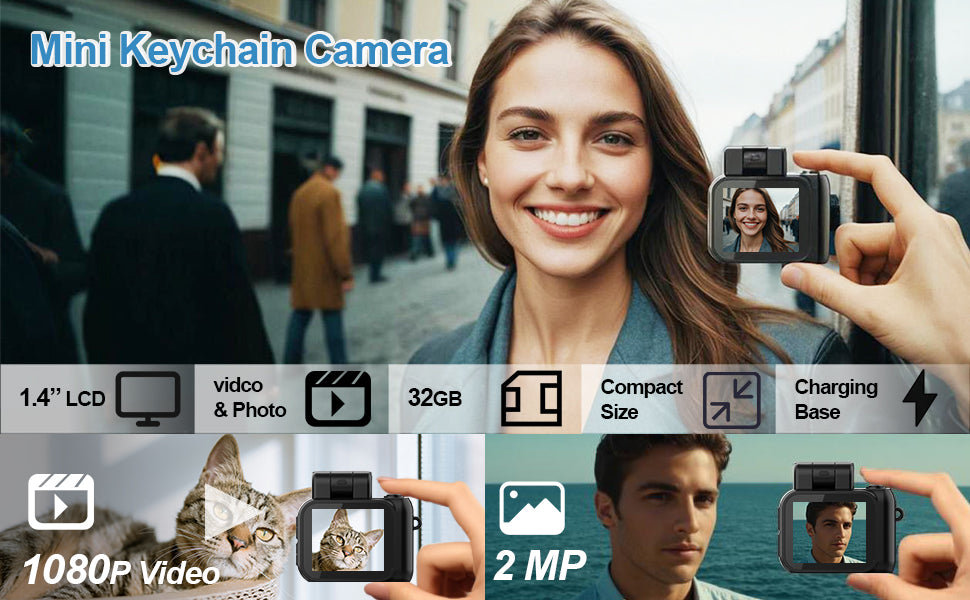 Y4000 MINI Small Camera Student Campus Portable Retro Filter Photo Video