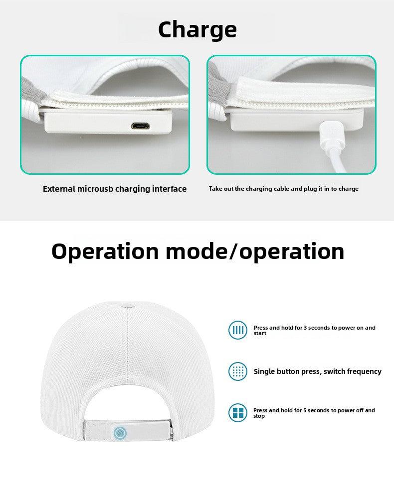 🌟  🌟 Hot sale new led Fiber Optic Glowing Hat Bar Disco Glowing Baseball Cap Hip Hop Couple Flashing Hat 🌟  🌟