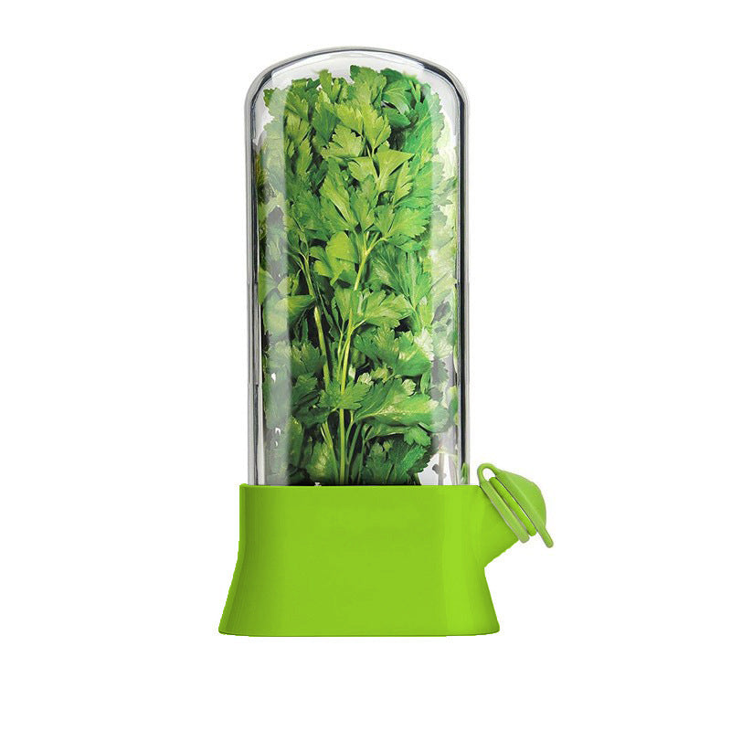 Herb and Vegetable Fresh-Keeping Box Anti-Pressure Eco-Friendly Fresh-Keeping Container Creative Cilantro Fresh-Keeping Cup