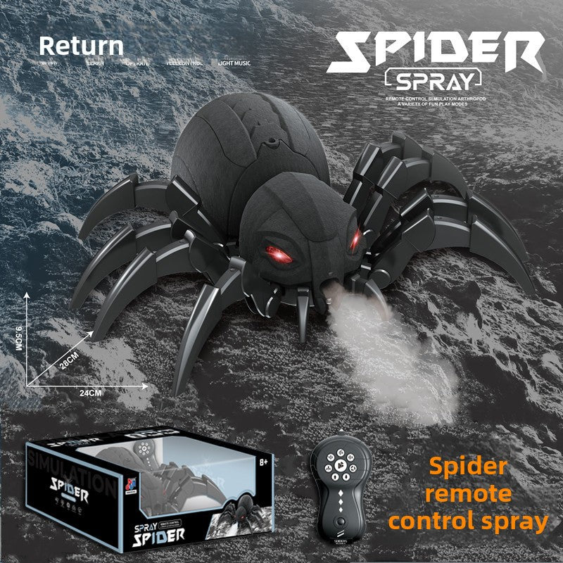 Remote Control Spray Spider Toy Bee Dragonfly Octopus Insect Toy Children's Toy