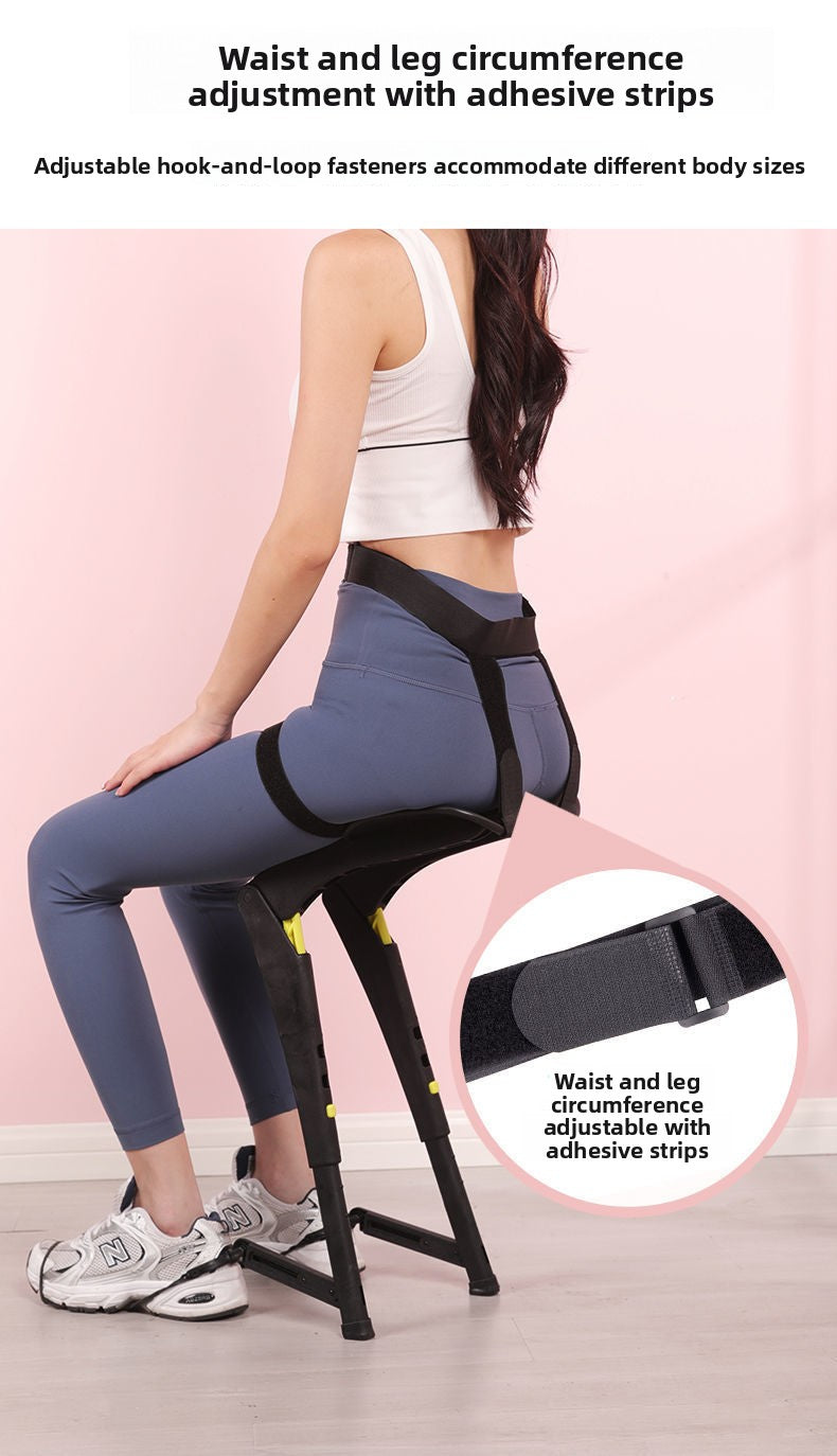 Portable Exoskeleton Wearable Seat for Fishing Outdoor Travel Multifunctional Chair