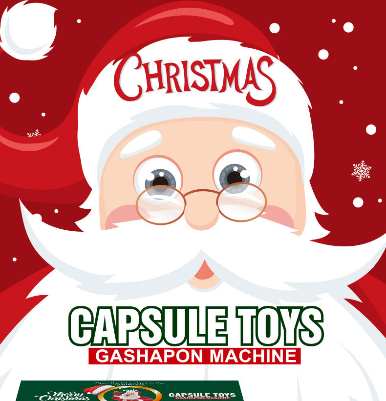 Christmas Gift Gashapon Machine Children's Toys Surprise Mini Blind Box Boys and Girls Cross-Border Wholesale Christmas