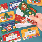 🎅🎄❄️ Christmas Scratch Cards Student Creative Handwritten Cards Friend Gifts Wish Cards Company Events Lucky Draw Scratch Cards🎁