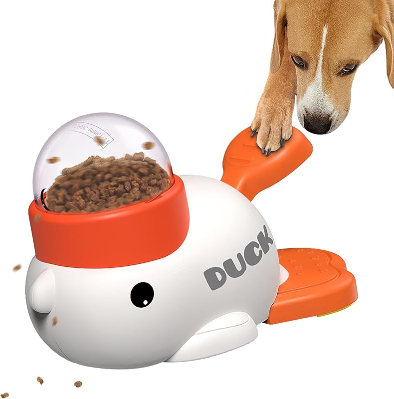 🌟🌟Dog Interactive Treat Dispenser Toy, Food Puzzle Slow Feeder