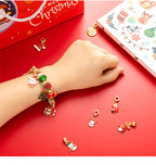 New Christmas Blind Box Bracelet Heaven and Earth Cover Box Anti-Drop diy Handmade Beaded Bracelet gold Children's Bracelet