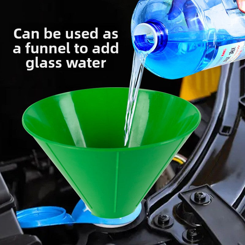 Car Snow Shovel Winter Funnel Snow Shovel ABS Multifunctional Car Windshield Defrosting and Deicing Snow Scraper