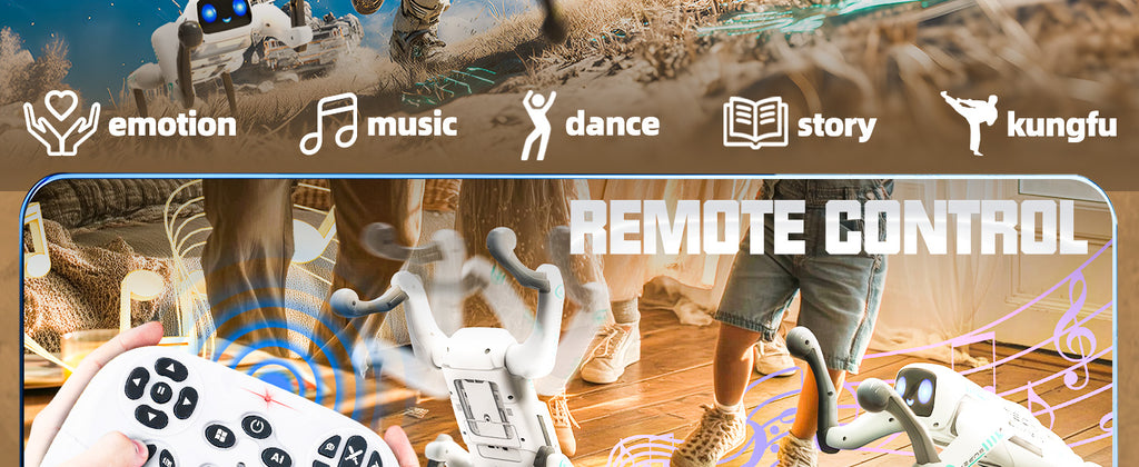 🌟 🌟Smart Robot Dog - Remote Control Robots Pets with APP Programming, Smart and Realistic Robotic Puppy, Interactive Actions and Perform Trick, Ideal Gifts for Kids Boys Adults