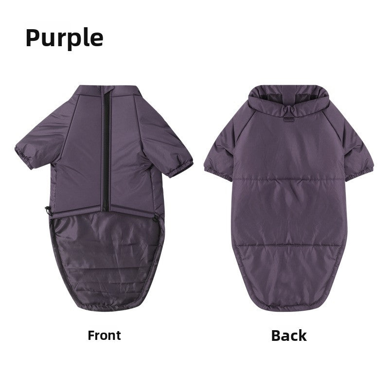 Pet Dog Cotton Coat Two-Legged  Cotton Clothes ﻿