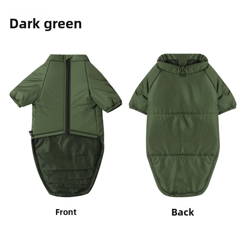 Pet Dog Cotton Coat Two-Legged  Cotton Clothes ﻿