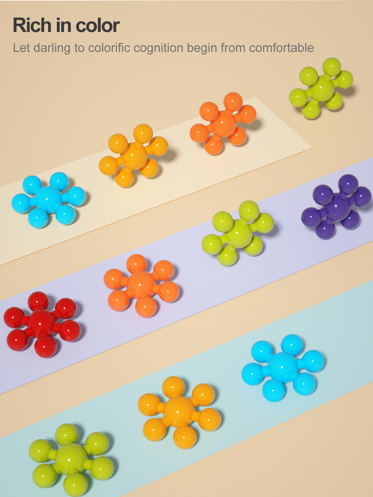 Plum Blossom Building Blocks Kindergarten educational early learning particle toys wholesale3-6Years Old