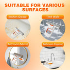 🌟🌟Mini Foldable Desktop Mop – Portable Versatile Wet & Dry Cleaning Sponge Mop for Home