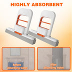 🌟🌟Mini Foldable Desktop Mop – Portable Versatile Wet & Dry Cleaning Sponge Mop for Home