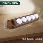 Hot-Selling Golf Ball Storage Rack Home Living Room Desktop Decoration Ornament Wooden Golf Ball Display Rack