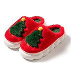 🎅🎄❄️New Year's  Exclusive Christmas Tree Women's Home Slippers Unisex Autumn Winter Slippers🎅🎄❄️