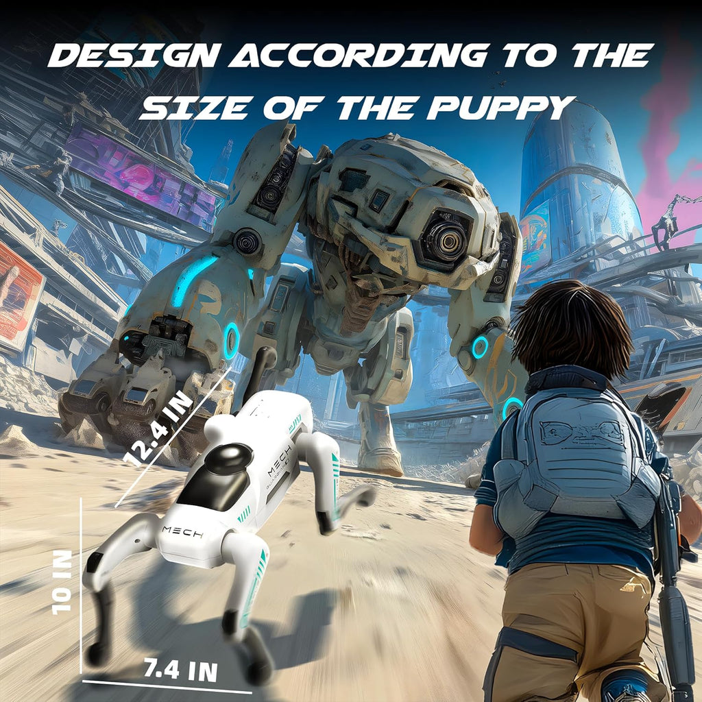 🌟 🌟Smart Robot Dog - Remote Control Robots Pets with APP Programming, Smart and Realistic Robotic Puppy, Interactive Actions and Perform Trick, Ideal Gifts for Kids Boys Adults