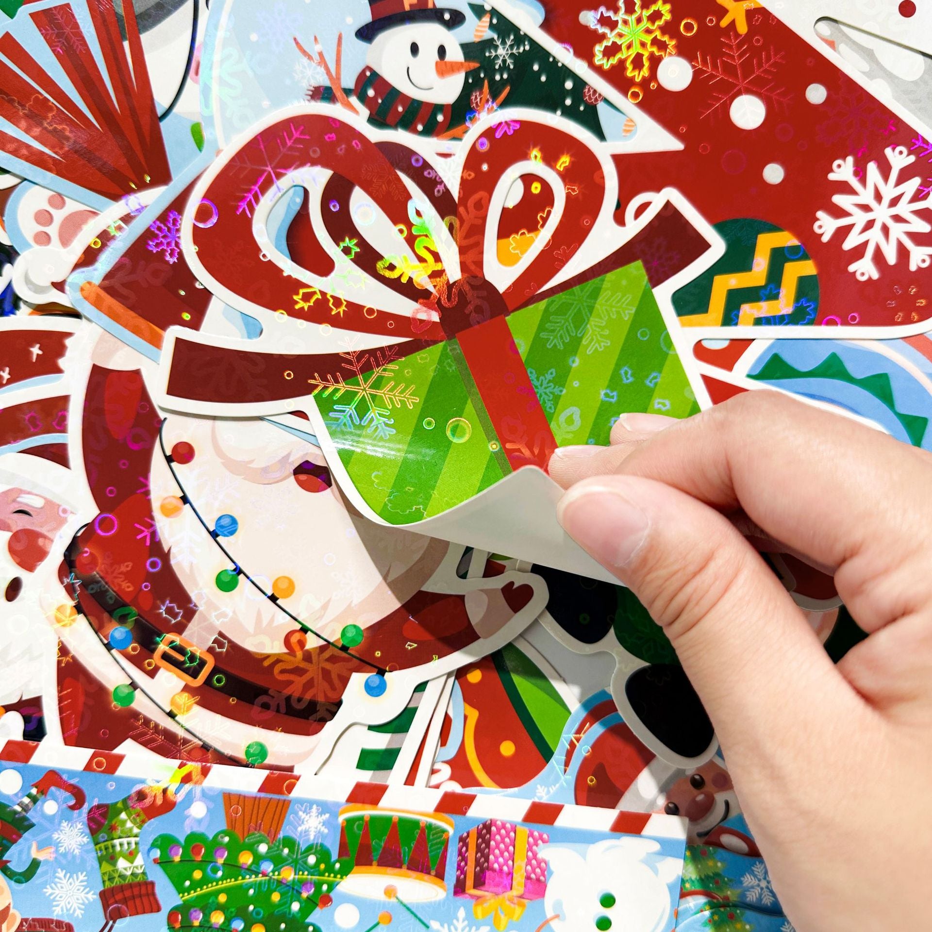 Christmas Party Decoration Set Merry Chrismas Decorate the bulletin board with Christmas wall stickers