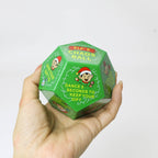 Dice Christmas Elf Theme Exchange Gift Colorful Dice