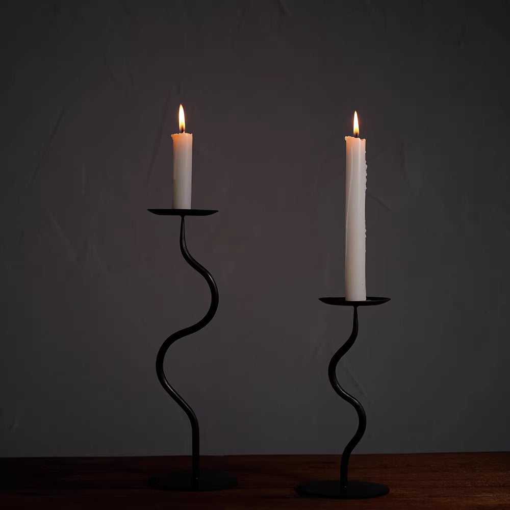 🌟🌟Handcrafted, festive twin candlesticks perfect for holiday gatherings, romantic dates, and other special occasions