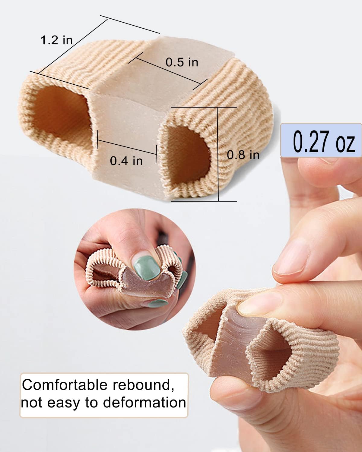 🎁🌈Bunion Toe Separator for Overlapping Toes for Women Men