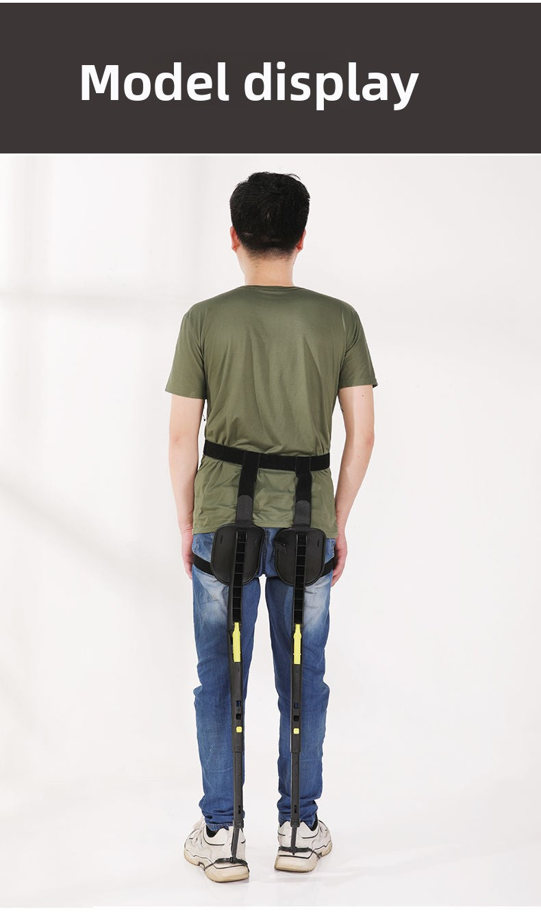 Portable Exoskeleton Wearable Seat for Fishing Outdoor Travel Multifunctional Chair