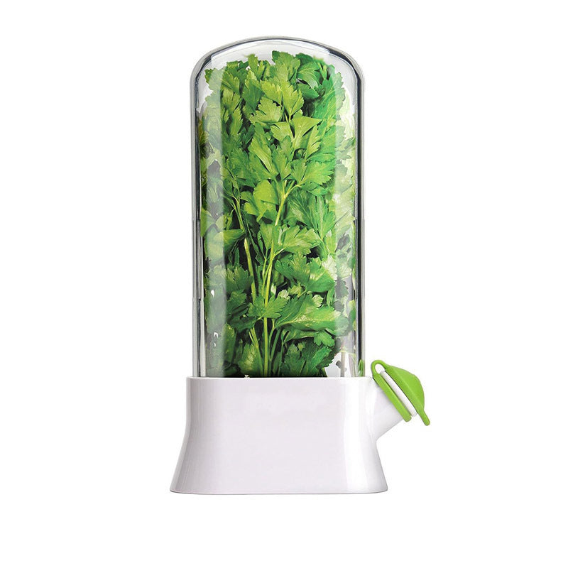 Herb and Vegetable Fresh-Keeping Box Anti-Pressure Eco-Friendly Fresh-Keeping Container Creative Cilantro Fresh-Keeping Cup