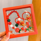Hot Sale Christmas Bracelet Handmade Bracelet Colorful Bracelet Christmas Gift Wholesale Versatile Jewelry Children's Accessories