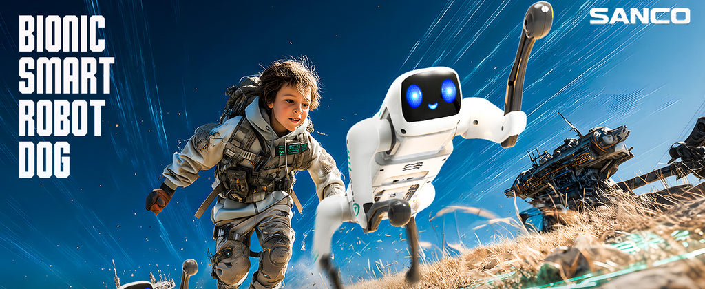 🌟 🌟Smart Robot Dog - Remote Control Robots Pets with APP Programming, Smart and Realistic Robotic Puppy, Interactive Actions and Perform Trick, Ideal Gifts for Kids Boys Adults