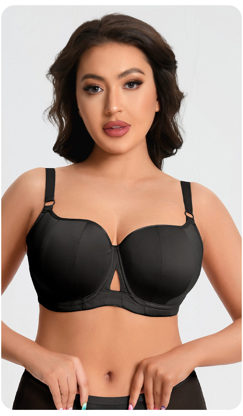 🎁🌈Plus Size Women's Underwear, Large Bust Minimizer, Anti-Sagging, Gathered, Breathable, Large Cup
