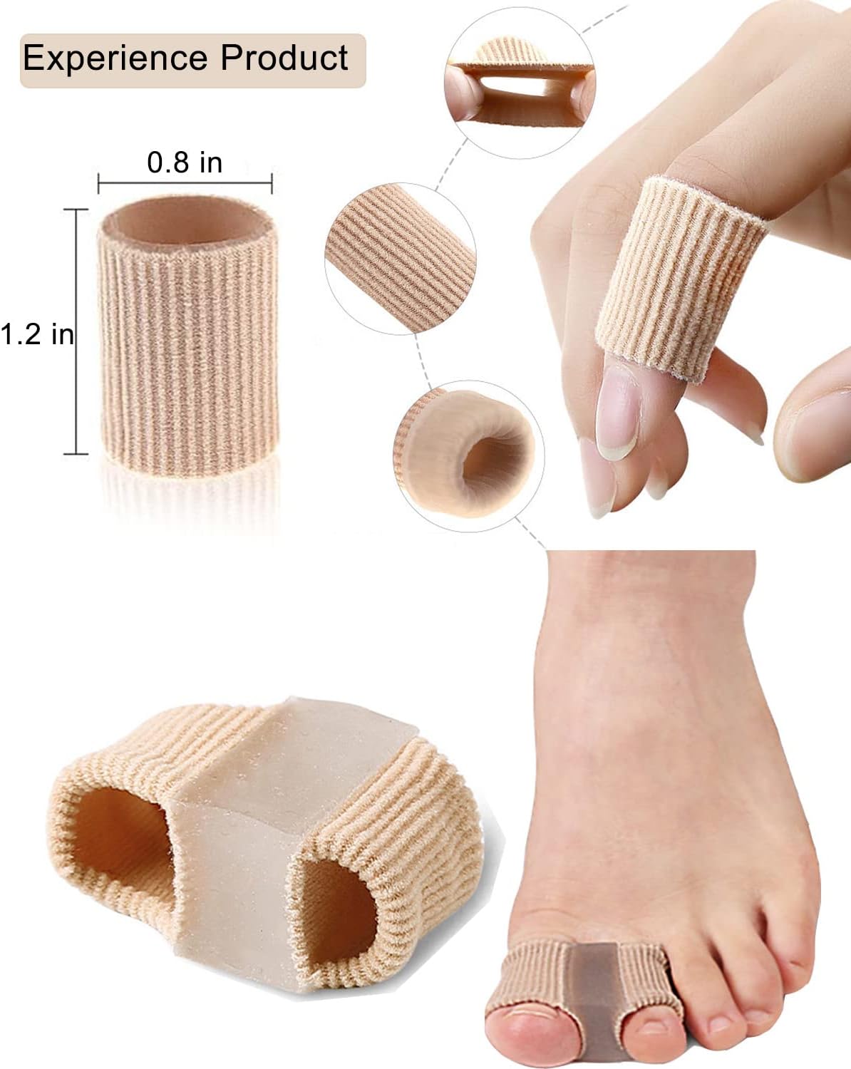 🎁🌈Bunion Toe Separator for Overlapping Toes for Women Men