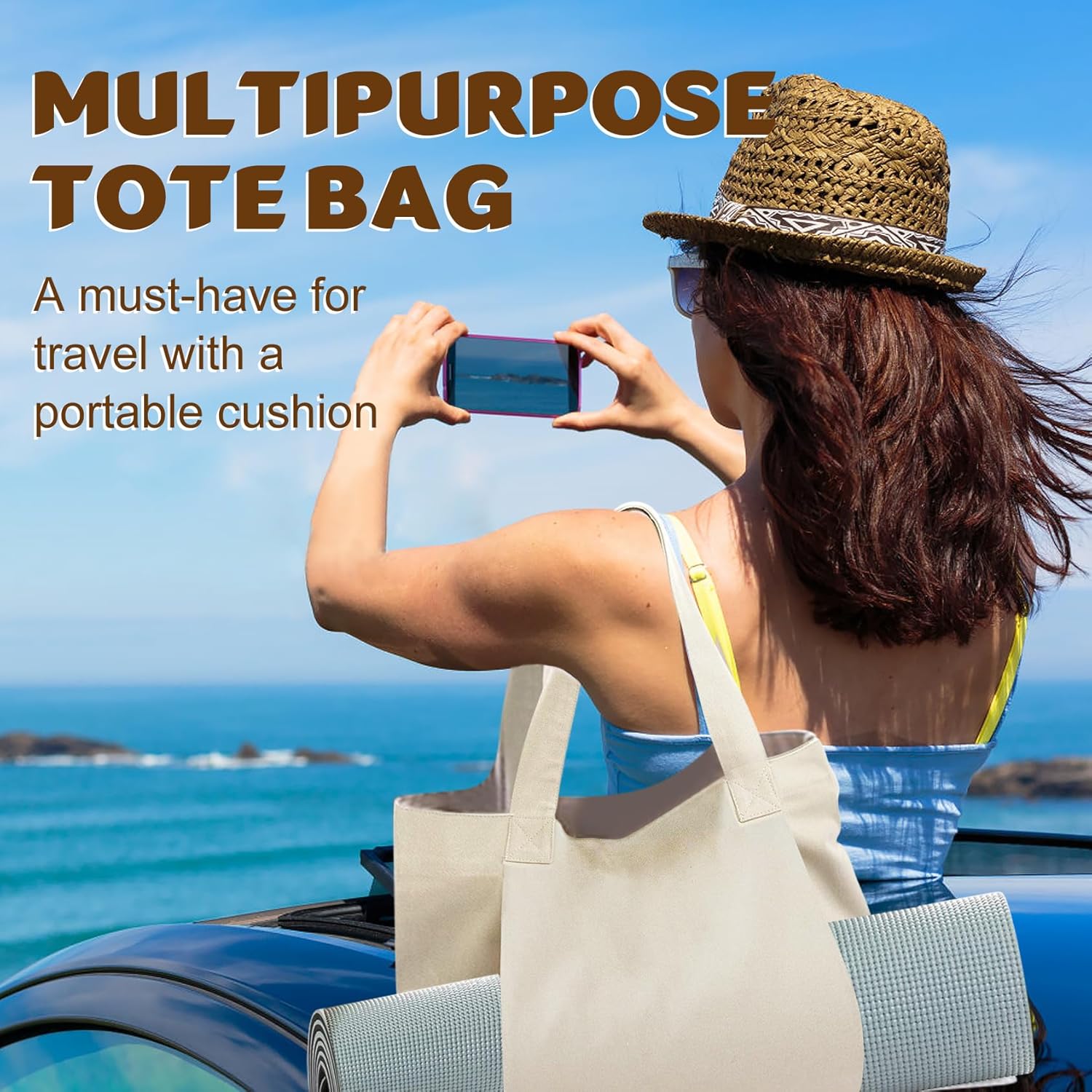 🌟 🌟Yoga Mat Carrier, Gym Bag With Yoga Mat Holder