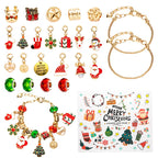 New Christmas Blind Box Bracelet Heaven and Earth Cover Box Anti-Drop diy Handmade Beaded Bracelet gold Children's Bracelet
