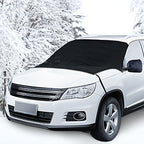 🌟🌟Windshield Snow Cover for Cars, Trucks, Vans - Waterproof, Windproof Winter Frost and Ice Removal Sunshade With Side Mirror Covers