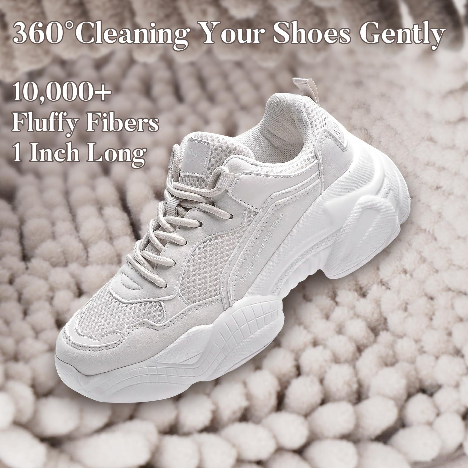 🌟 🌟Upgraded Lazy Shoe Washing Bag Washing Machine Cleaning Care Bag Convenient Anti-Deformation Cleaning Sports Shoes Multi-Use