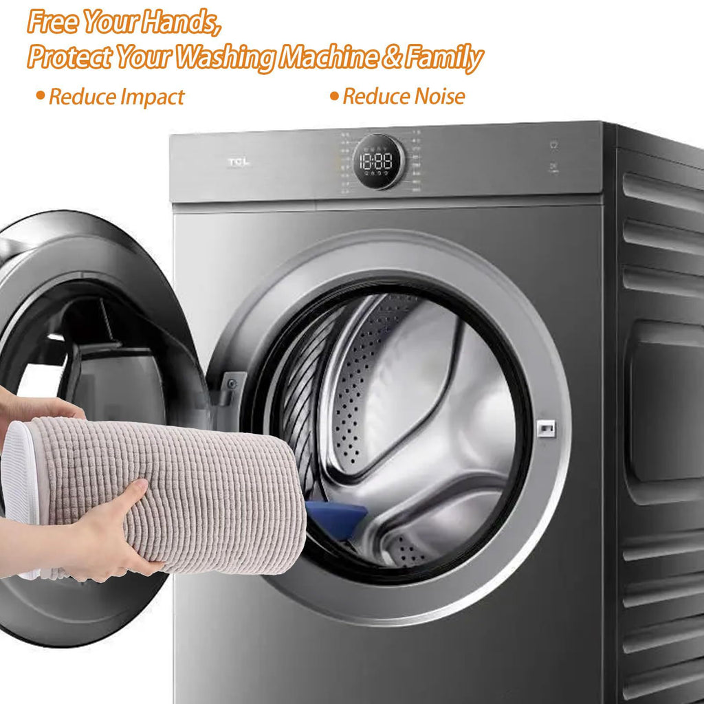 🌟 🌟Upgraded Lazy Shoe Washing Bag Washing Machine Cleaning Care Bag Convenient Anti-Deformation Cleaning Sports Shoes Multi-Use