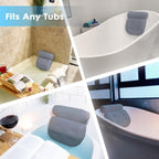 🌟 🌟 Luxury Bath Pillows for Tub，Bath Pillow Bathtub Pillows for Head and Neck