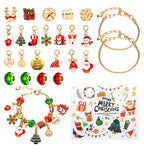 New Christmas Blind Box Bracelet Heaven and Earth Cover Box Anti-Drop diy Handmade Beaded Bracelet gold Children's Bracelet
