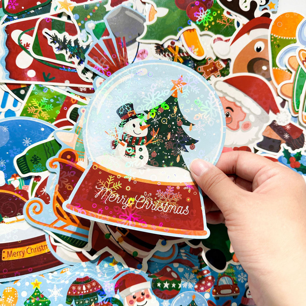 Christmas Party Decoration Set Merry Chrismas Decorate the bulletin board with Christmas wall stickers