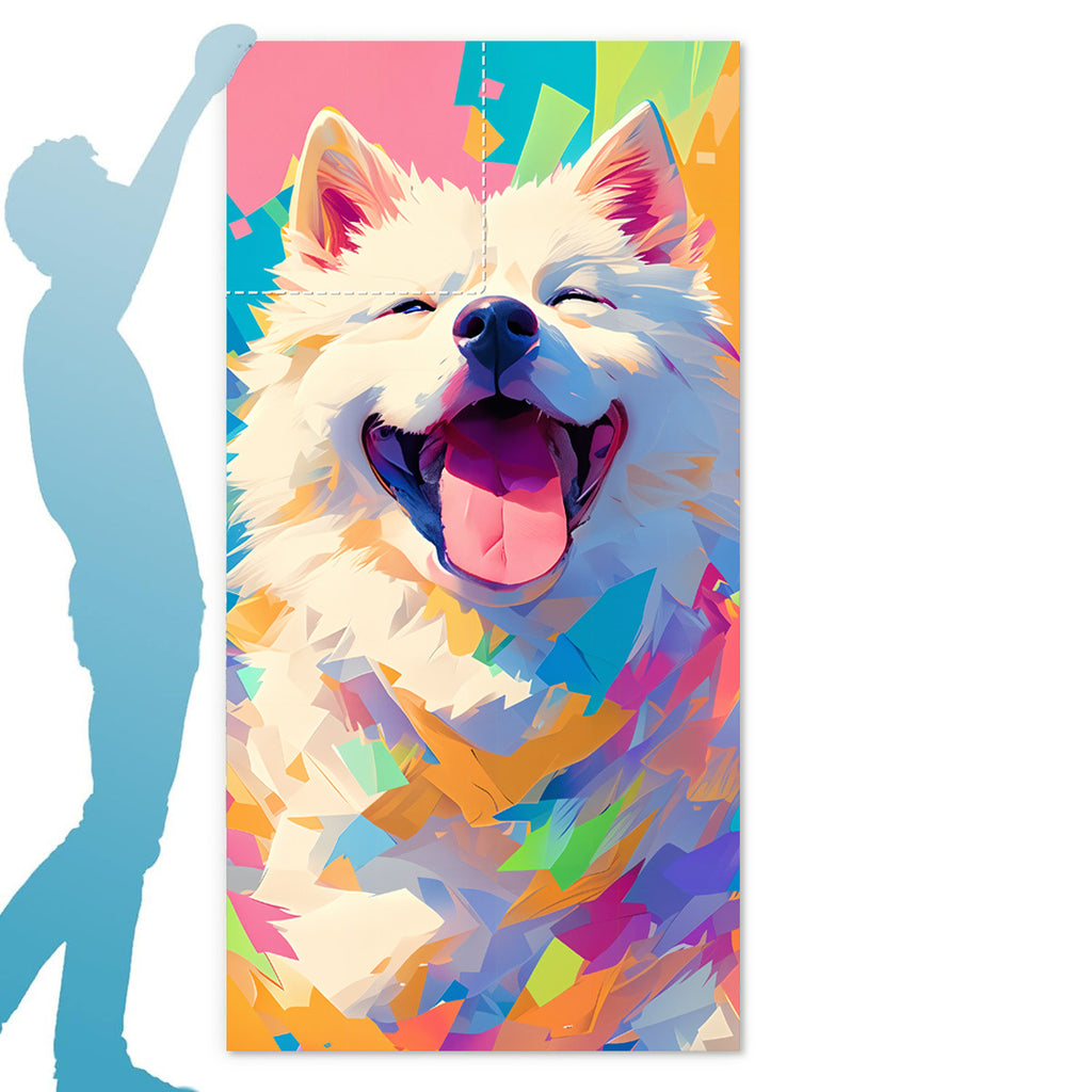 2-in-1 Foldable Beach Towel Printed Bath Towel Integrated Beach Towel Integrated Bag Storage