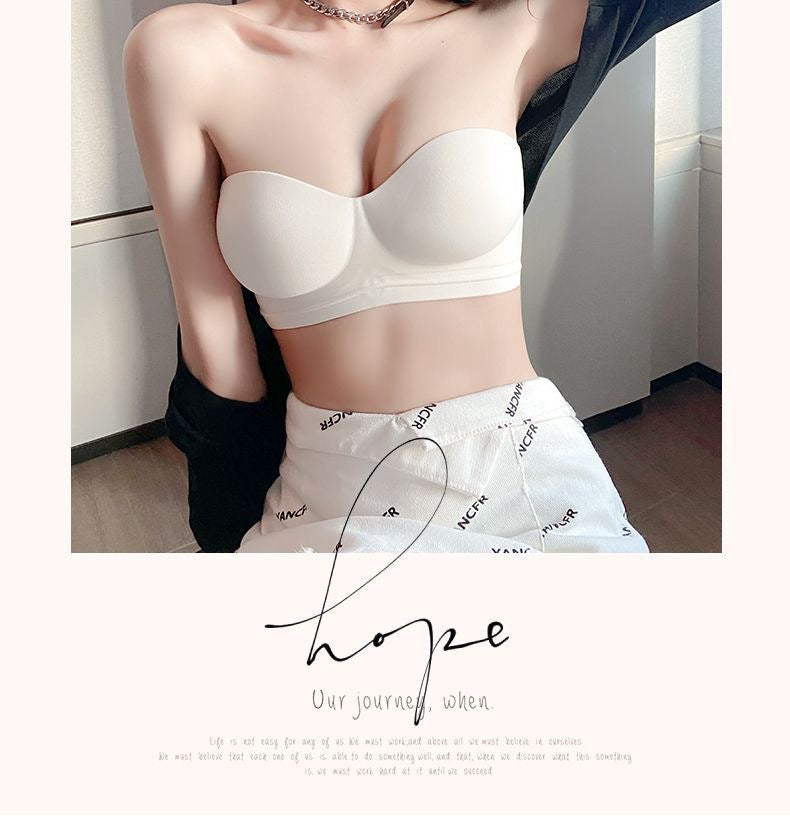 🎁🌈Bungee Non-Slip Strapless Bra for Women